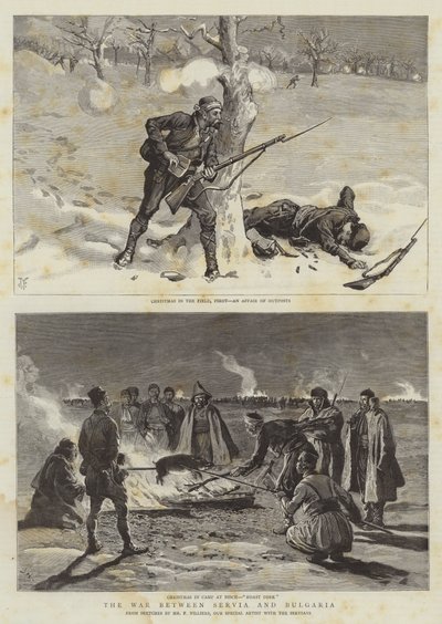 The War between Servia and Bulgaria by Joseph Finnemore